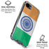 India Flag Distressed iPhone 16e Clear Case